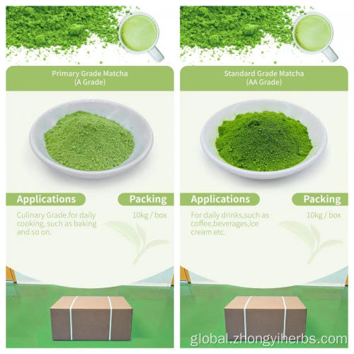 Organic Ceremonial Matcha Powder Milk Tea Organic Matcha Tea Powder Green Tea Supplier